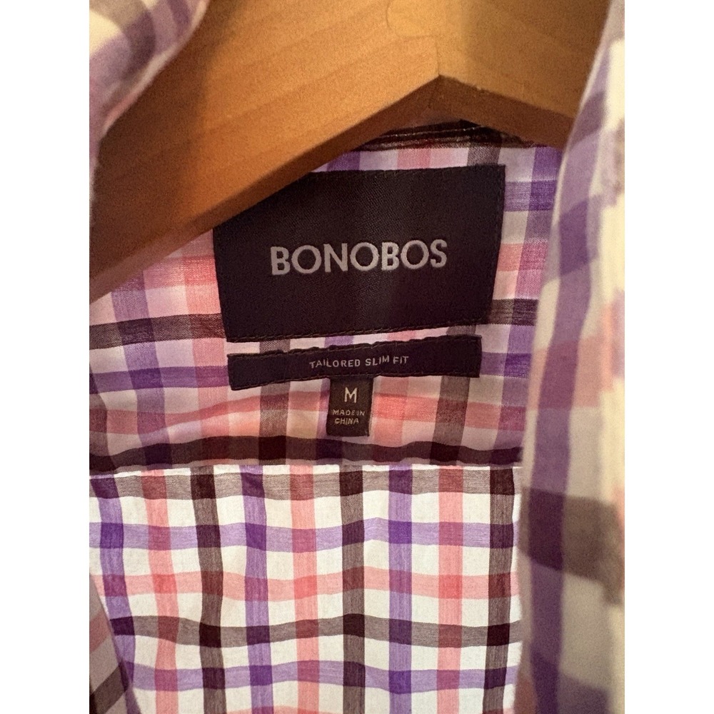Bonobos Men's Medium Slim Fit Long Sleeve Shirt - Picture 2 of 4
